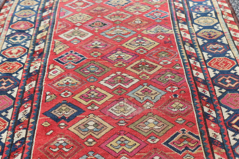 Caucasian Kuba Runner 3 x 7
