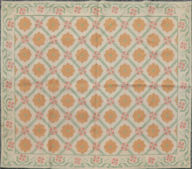 Vintage Portuguese Arraiolos Needlepoint 4-8 x 6