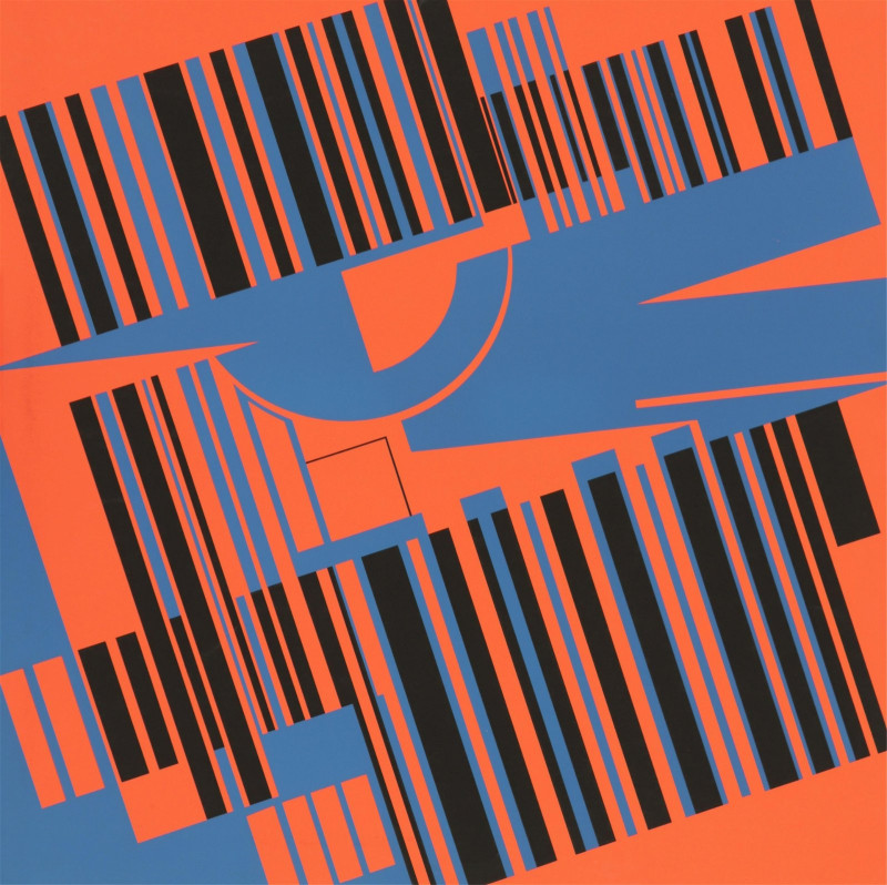 Gunther Fruhtrunk - Abstract Composition c.1970