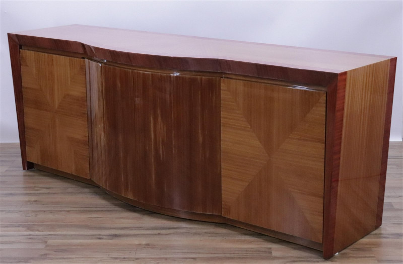 Dakota Jackson Mahogany &apos;Heraldic&apos; Cabinet