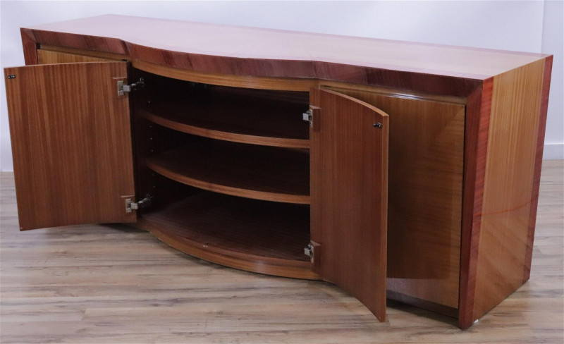 Dakota Jackson Mahogany &apos;Heraldic&apos; Cabinet