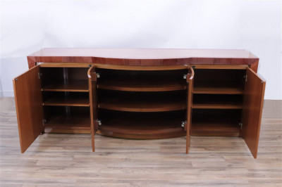 Dakota Jackson Mahogany &apos;Heraldic&apos; Cabinet