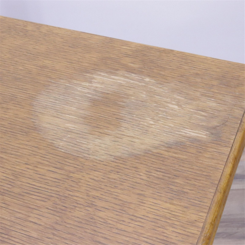 McGuire Oak &amp; Rattan Games Table