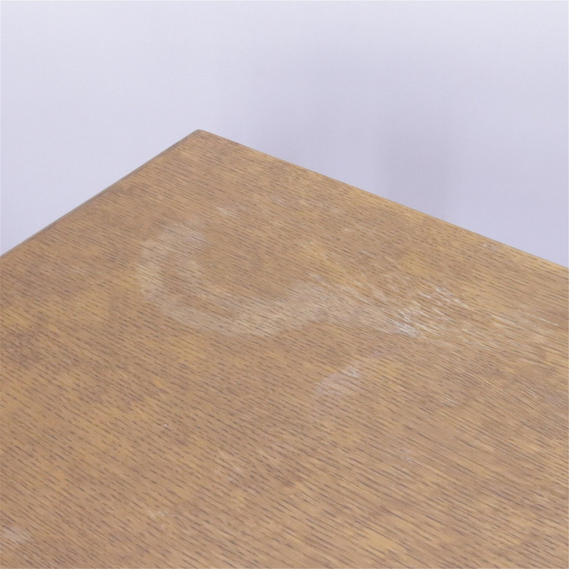 McGuire Oak &amp; Rattan Games Table