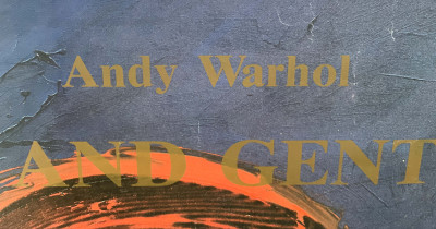 Andy Warhol - Ladies and Gentlemen Exhibition Poster (Portrait of Wilhelmina Ross)
