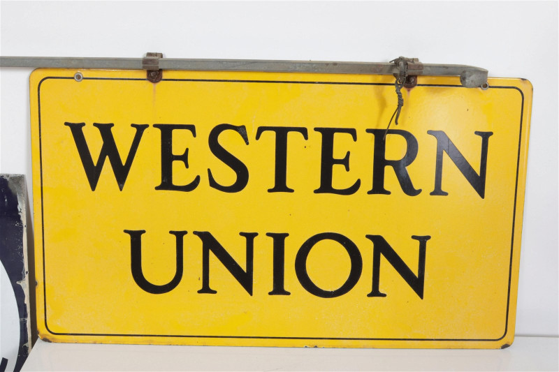 Vintage Bell System and Western Union Signage