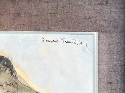 Donald Friend - Untitled (Two Nudes)