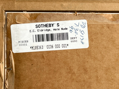 Edwin C. Eldridge - Male Nude