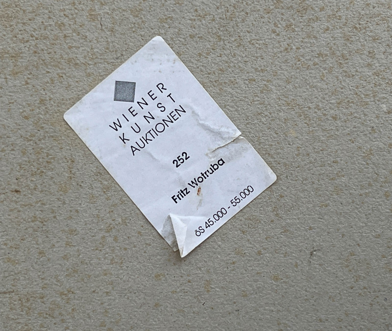 Fritz Wotruba - Untitled (Nude)