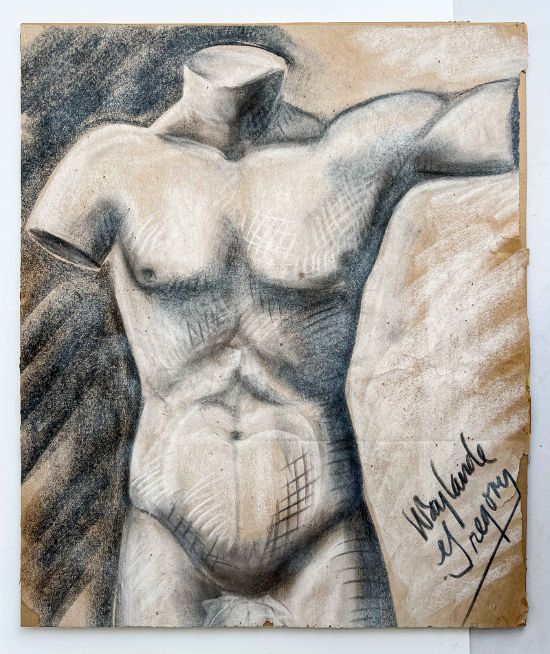 Waylande Gregory - Untitled (Study of Male Torso)