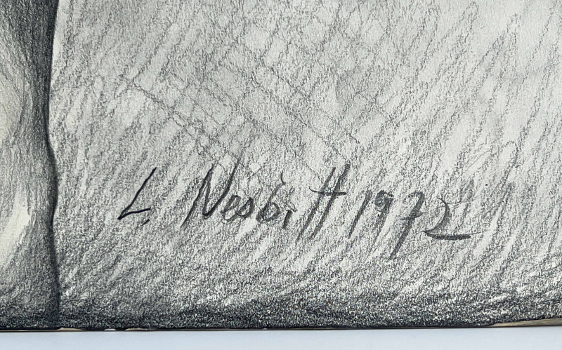 Lowell Nesbitt - Untitled (Nude Man)