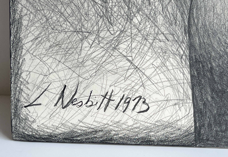 Lowell Nesbitt - Untitled (Male Nude)