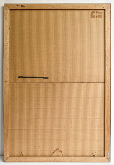 Lowell Nesbitt - Untitled (Nude Male with Hands Atop His Head)