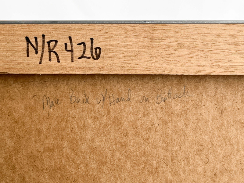 Lowell Nesbitt - Untitled (Nude in Yellow)