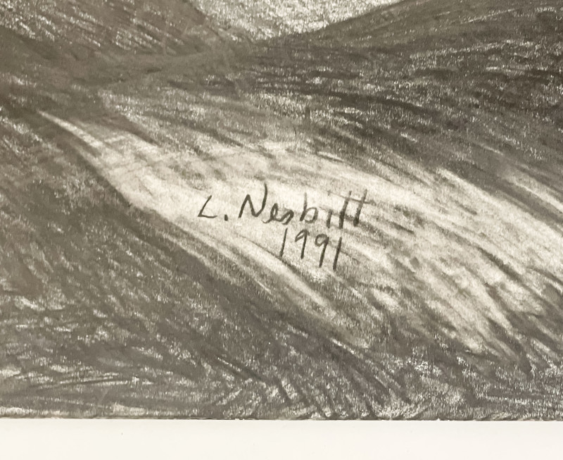 Lowell Nesbitt - Group of 2 Nude Drawings