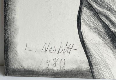 Lowell Nesbitt - Untitled (Male Nude)