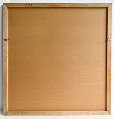 Lowell Nesbitt - Untitled (Nude in Blue and Red)