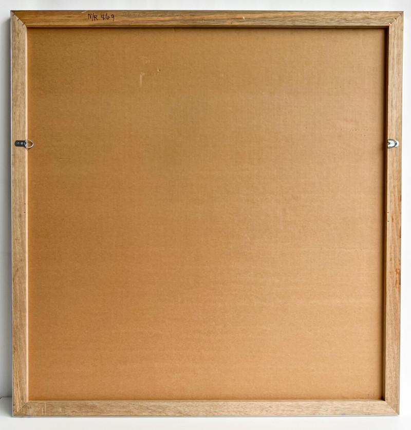 Lowell Nesbitt - Untitled (Nude in Blue and Red)