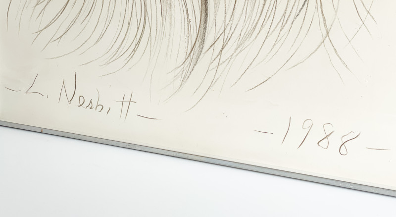 Lowell Nesbitt - Nude Male