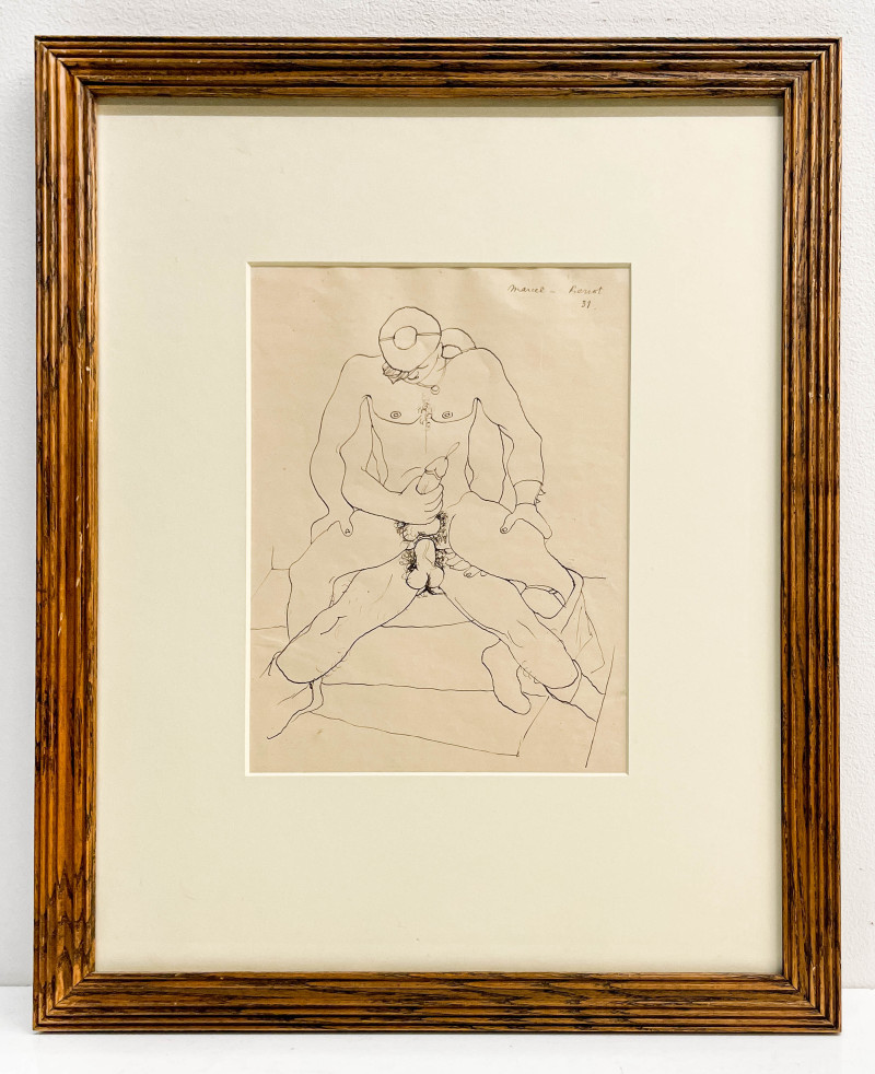 Jean Cocteau - Erotic Drawing