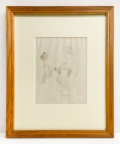 Jean Cocteau - Erotic Drawing