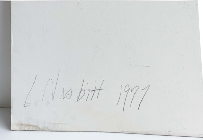 Lowell Nesbitt - Untitled (Nude Male)