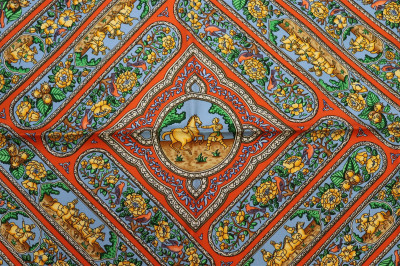 Hermes Qalamdan Twill Silk Scarf