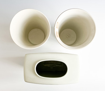 Siegmund Schütz for KPM Porcelain Vases, Group of 3