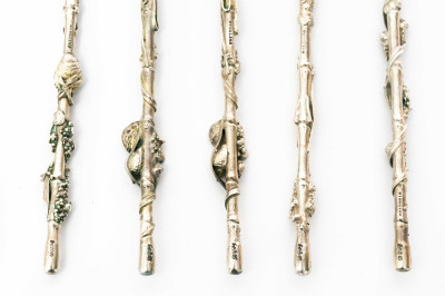 Gorham 'Bluepoint' Sterling Silver Seafood Forks, Set of 16