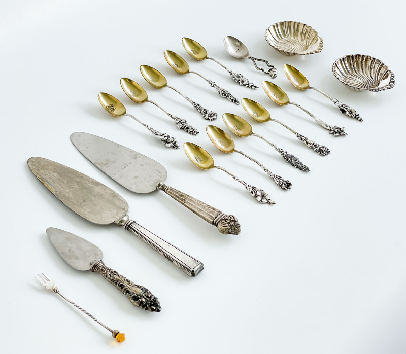 Reed &amp; Barton and Other Assorted Sterling Silver Flatware, 18 Pieces