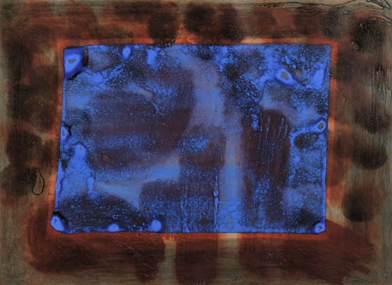 Howard Hodgkin - Blue Listening Ear, 1986