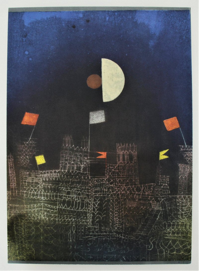 Paul Klee - Blue Tone Lithographs &amp; Collotype