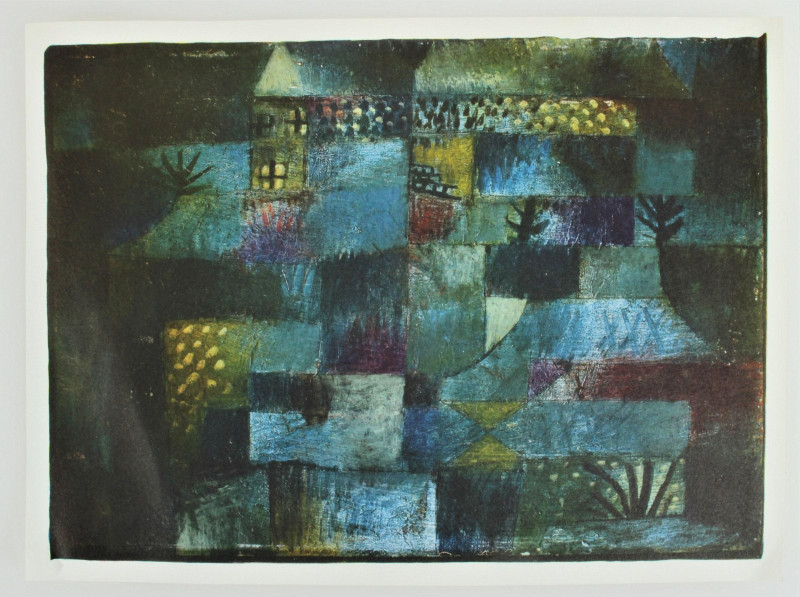 Paul Klee - Blue Tone Lithographs &amp; Collotype