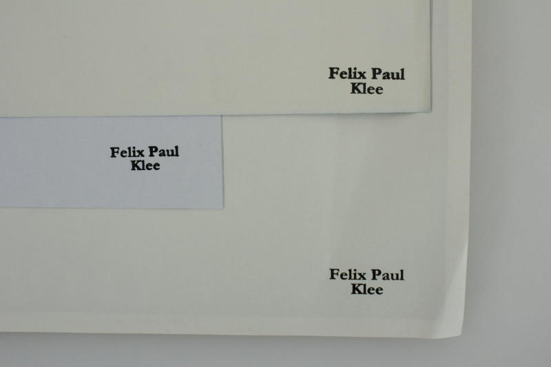 Paul Klee - Blue Tone Lithographs &amp; Collotype