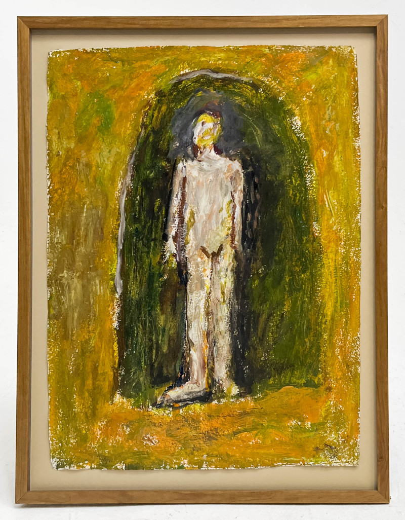 Milton Resnick - Untitled (Figure in Archway)