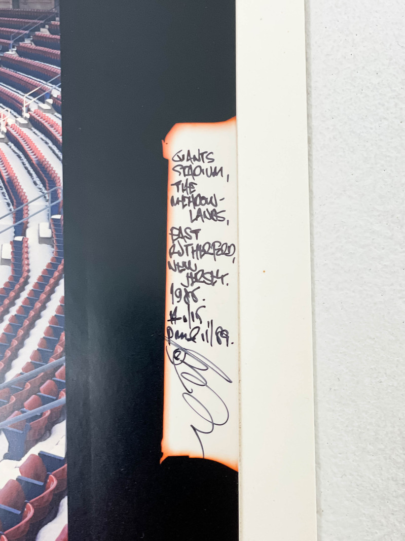 Jim Dow - Giants Stadium (the Meadow Lands, East Rutherford, New Jersey)