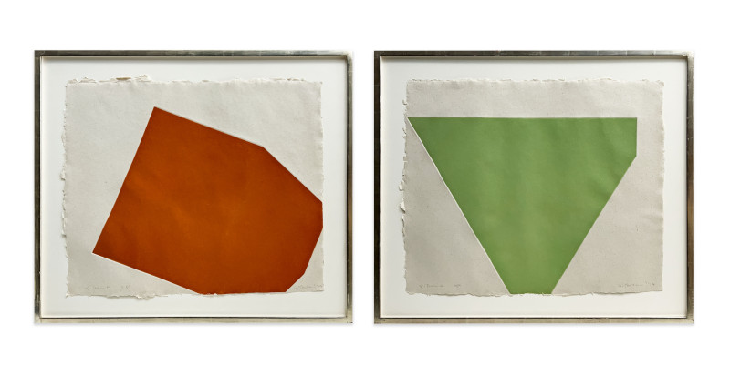 Gary Stephan - 2 Prints, If Then F and If Then C