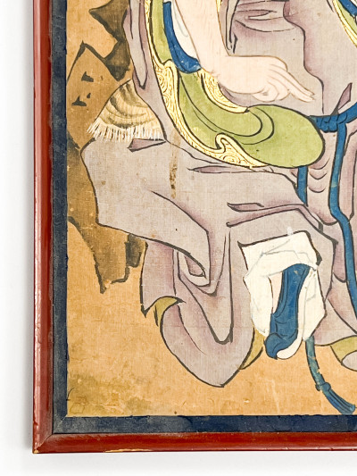 Ink and Colors on Silk Board