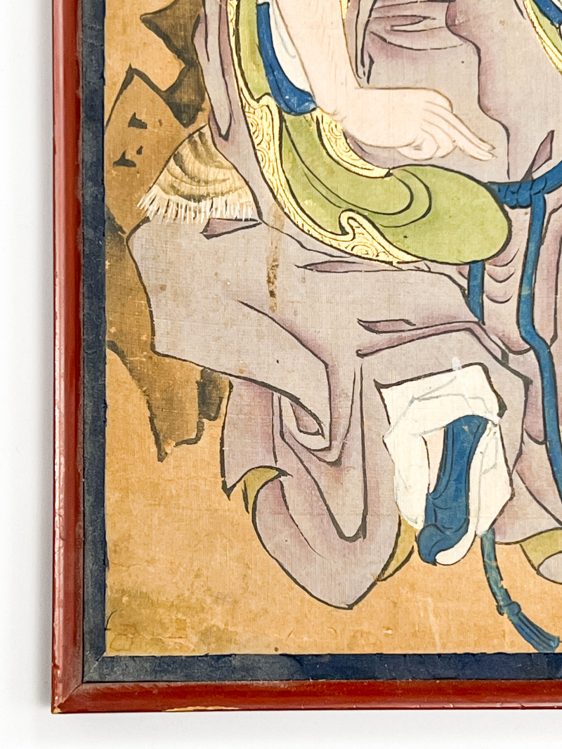 Ink and Colors on Silk Board