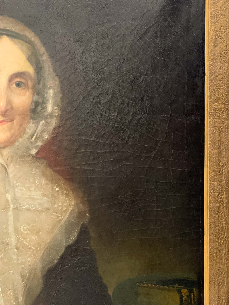 American School, Portrait of a Lady with Glasses and Book