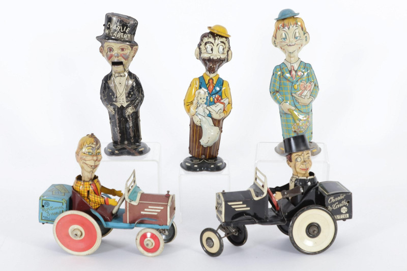 Vintage (1930s) Marx Tin Litho Wind-Up Toys