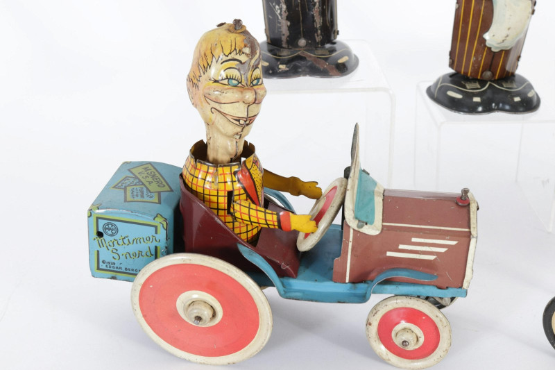 Vintage (1930s) Marx Tin Litho Wind-Up Toys
