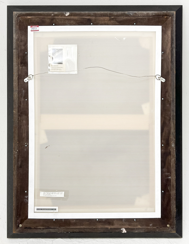 Jean Hippolyte Marchand - Petit cascade dans une Forêt (Small Waterfall in a Forest)