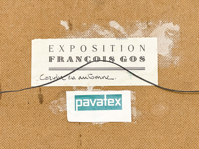 François Marc Eugène Gos - Cervin en Automne (Matterhorn in Autumn)