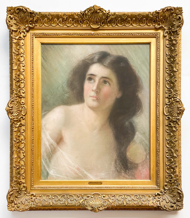 Jean-Jacques Henner (attributed) - Portrait of a Woman