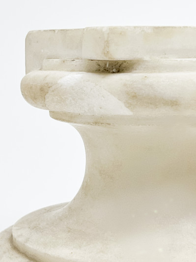 Grand Tour Marble Head of Man in Corinthian Helmet