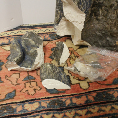 Baroque Style Polychromed Plaster Figural Group