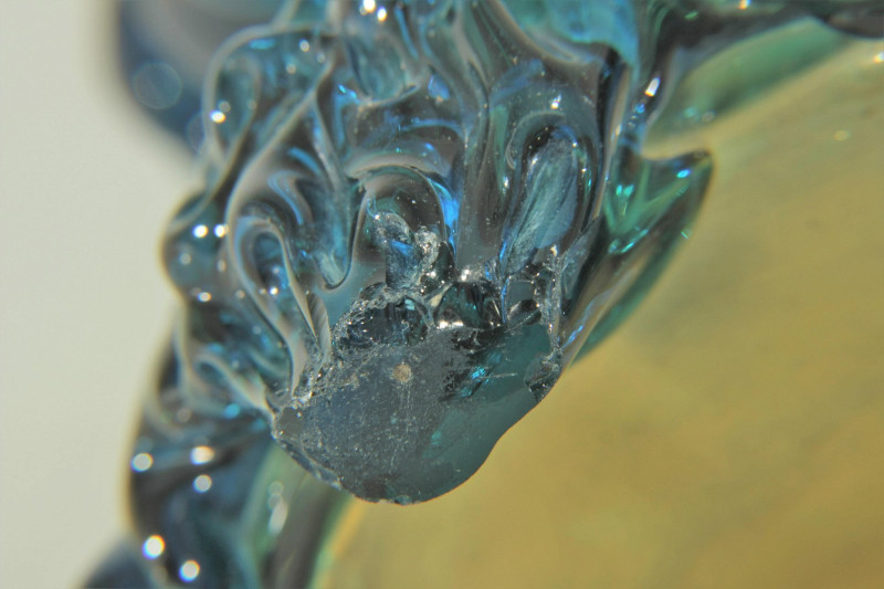 Auguste Jean - Colored Glass Salamander Vase, 1900