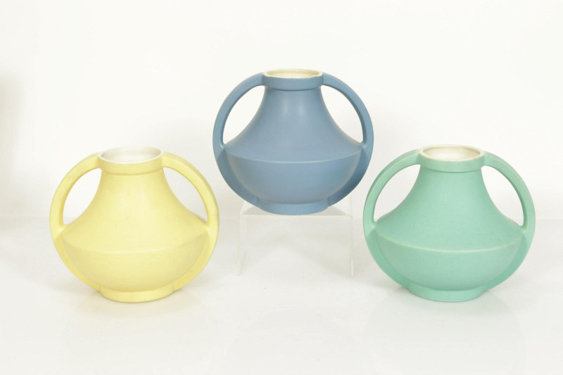 Group of Coors Colorado Pottery Vases