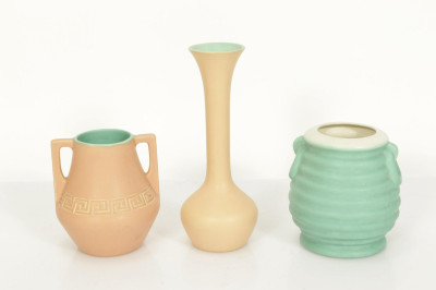 Group of Coors Colorado Pottery Vases